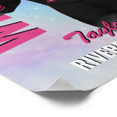 シニアマーチングバンド カスタムフォトギフト スポーツ ポスター (角)