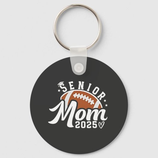 シニアマ誇りを持ったム2025年ファンタジーサッカー卒業 キーホルダー (正面)