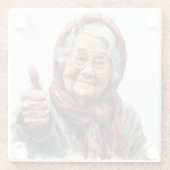 シニアモーメントガラスコースター ガラスコースター (裏面)