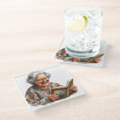 シニアモーメントガラスコースター ガラスコースター (アングル)