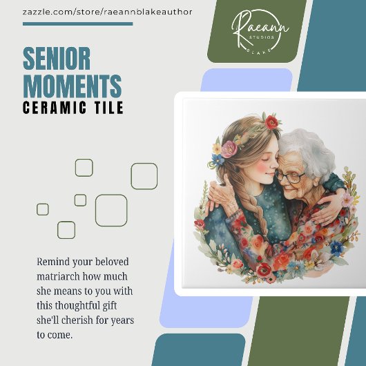 シニアモーメントマザーズデイ/任意の日セラミックタイル タイル