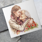 シニアモーメントマザーズデイ/任意の日セラミックタイル タイル