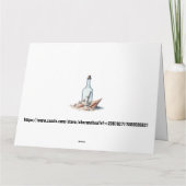 シニアレディかわいらし – 内部を参照 –  カード (裏面)