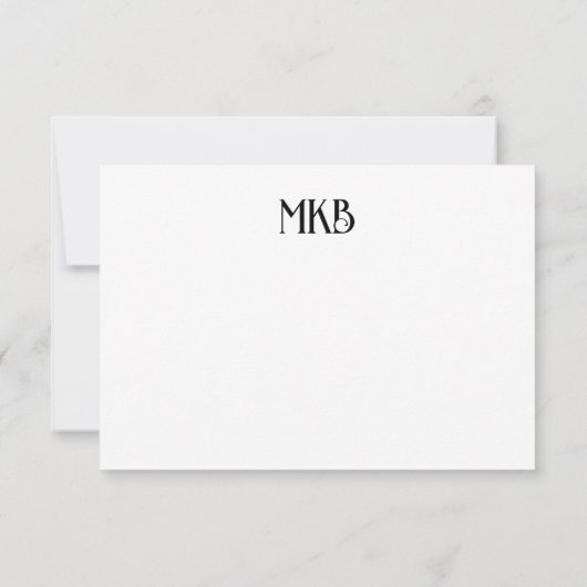 シニアレディかわいらし – 戻って見て！ ノートカード (裏面)