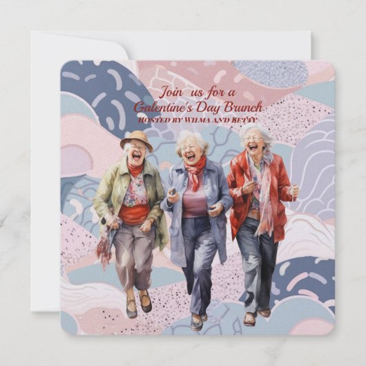 シニアレディースガレンティーンズデイブランチ シーズンカード (正面)