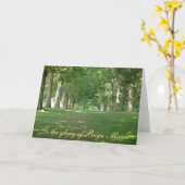 シニアローツリーズブリンマワー カード (黄色い花)