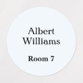 シニア住宅気にホーム服名ラベル ラベル (デザイン1)