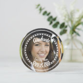 シニア写真クラスの卒業パーティー 招待状 (スタンド正面)