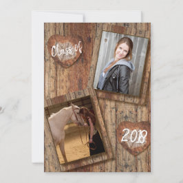 シニア写真卒業 – Barnwood 招待状
