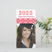 シニア写真- 2010年卒業フォトカード 案内状 (スタンド正面)