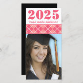 シニア写真- 2010年卒業フォトカード 案内状 (正面/裏面)