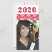 シニア写真- 2010年卒業フォトカード 案内状 (正面)