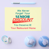 シニア割引チラシ チラシ (シングル)