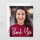 シニア卒業写真をありがとう 案内ポストカード (正面/裏面)