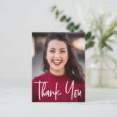 シニア卒業写真をありがとう 案内ポストカード (スタンド正面)