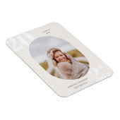 シニア型丸めフォトフレーム卒業マグネット マグネット (右側)