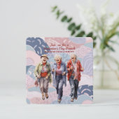 シニア女性のためのガレンティンの日ブランチ シーズンカード (スタンド正面)