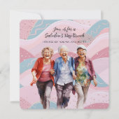 シニア女性のためのガレンティンズデイブラン シーズンカード (正面)