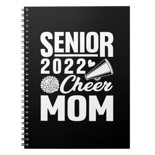シニア応援Mom 2022チアリーダー応援Momクラス ノートブック (正面)