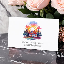 シニア気にサービス介護者 名刺