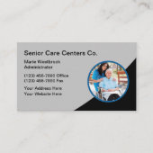 シニア気に医療ナース 名刺 (正面)