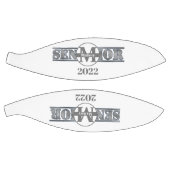 シニア記念パーソナライズされた品 バスケットボール (パネル)