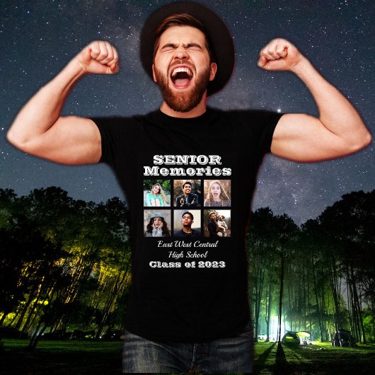 シニア記憶クラス6フォトコラージュ2023 Tシャツ