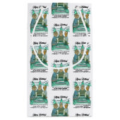 シニア誕生日スモール抱き枕 スモールペーパーバッグ (裏面)