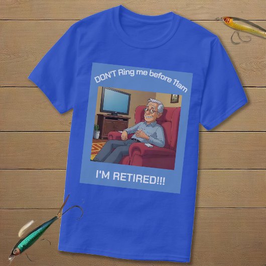 シニア退職したマン・ユーモア Tシャツ