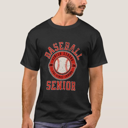 シニア野球ママ 野球 シニア 202 Tシャツ (正面)