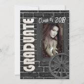 シニア🎓院出⭐⭐⭐⭐⭐ 招待状 (正面)