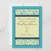 シニア音楽リサイタル招待状 招待状 (裏面)