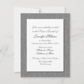 シニア音楽リサイタル招待状 招待状 (裏面)