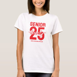 シニア２０卒業記念２５歳プレゼント Tシャツ