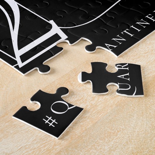 シニア2020 |検疫された卒業生のクラス ジグソーパズル (側面)