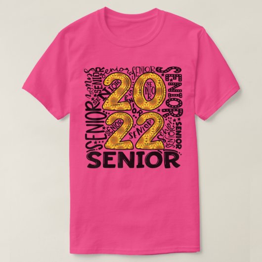 シニア2022卒業パーティクラス2022シニア  Tシャツ (デザイン正面)