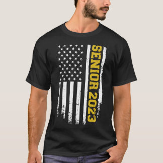 シニア2023年卒業クラスのヴィンテージ Tシャツ