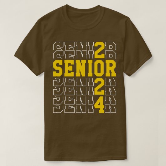 シニア2024 4 Tシャツ (デザイン正面)