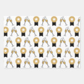 シニア2024 CLASS 2024卒業 ラッピングペーパーシート (正面2)