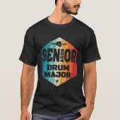 シニア2024 Drum 2024 専攻のクラスOf 2024 Senior D Tシャツ (正面)
