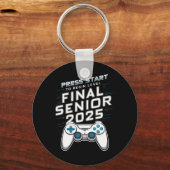シニア2025クラス2025ゲーマービデオゲーム キーホルダー (正面)