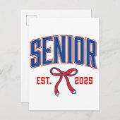 シニア2025コケット2025ピンク弓クラス 案内ポストカード (正面/裏面)