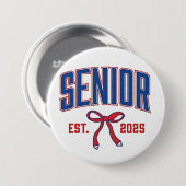 シニア2025コケット2025ピンク弓クラス 缶バッジ (正面&裏面)