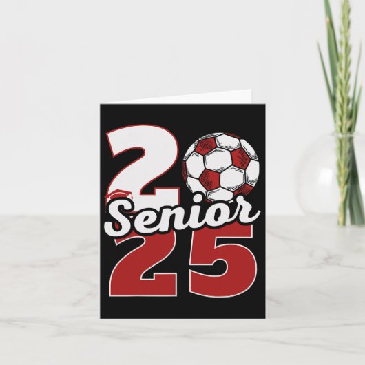 シニア2025サッカーCl卒業パーティー25 カード (正面)