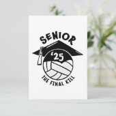 シニア2025バレーボール卒業 サンキューカード (スタンド正面)