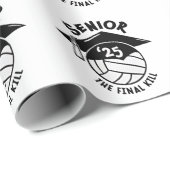 シニア2025バレーボール卒業 ラッピングペーパー (ロールコーナー)