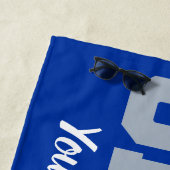 シニア2025ビーチタオル任意の学校任意の色 ビーチタオル (インサイチュ)