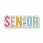 シニア2025 シール (正面)