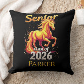 シニア2026ファイアホース中国の〔占星術の〕十二宮図パーソナライズされた クッション (ブランケット)