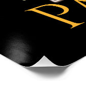 シニア2026ファイアホース中国の〔占星術の〕十二宮図パーソナライズされた ポスター (コーナー)